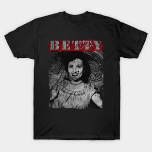 TEXTURE ART -Betty White Smile T-Shirt